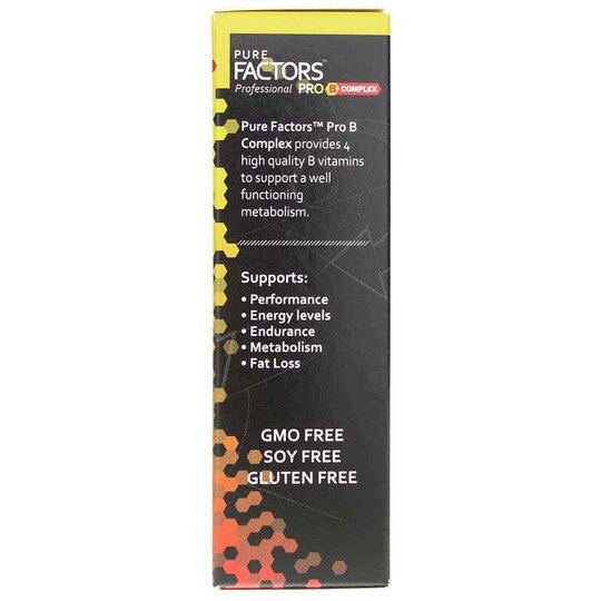 Pure Factors Pro B Complex, 1 Oz, FSL