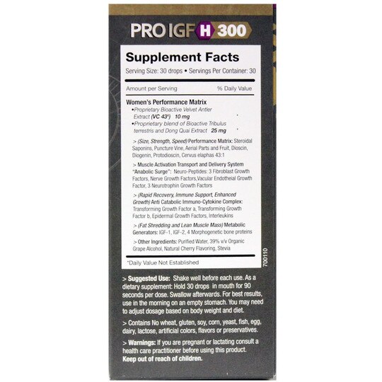 Pure Factors for Women Pro IGF H 300, 1 Oz, FSL