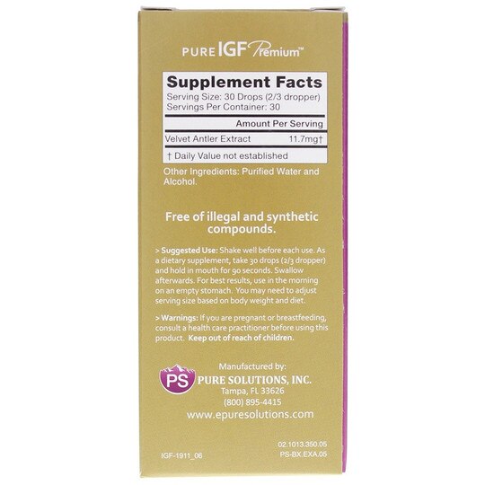 Pure IGF Advanced Formula Premium Concentrated Growth F, FSL