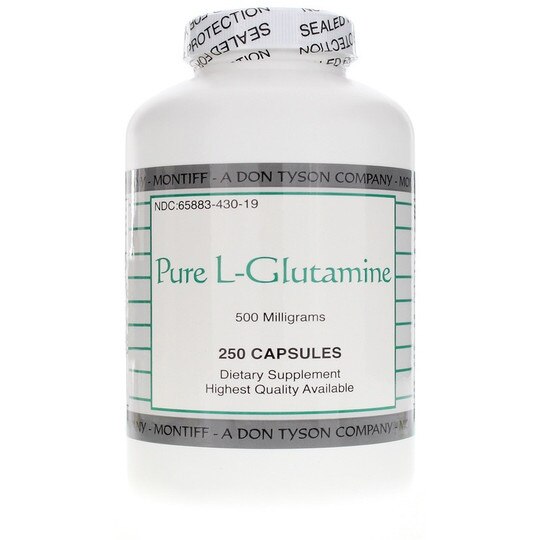 Pure L-Glutamine 500 Mg, MNT
