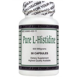 Pure L-Histidine 600 Mg