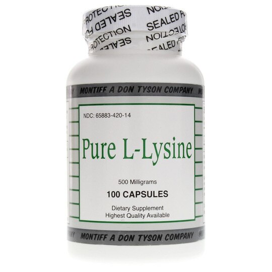 Pure L-Lysine 500 Mg, MNT
