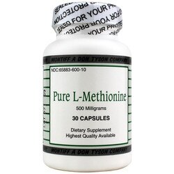 Pure L-Methionine 500 Mg