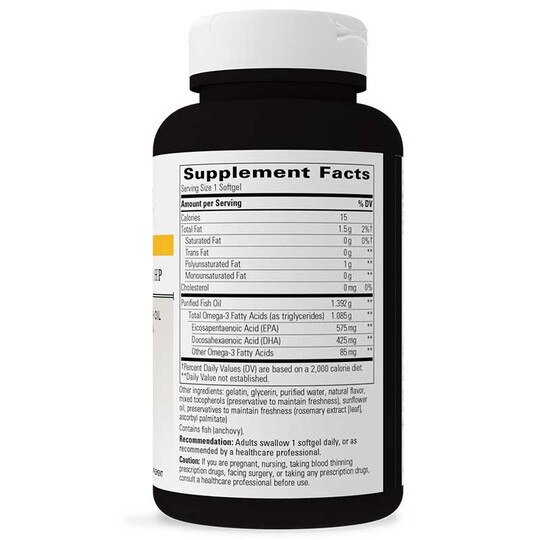 Pure Omega Ultra HP, 90 Softgels, INT