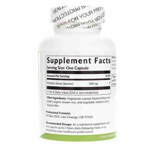 Pure Pituitary Glandular Capsules, Professional Complementary Health