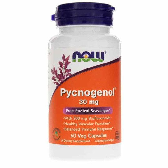 Pycnogenol 30 Mg, 60 Veg Capsules, NOW