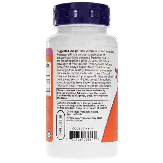 Pycnogenol 30 Mg, 60 Veg Capsules, NOW