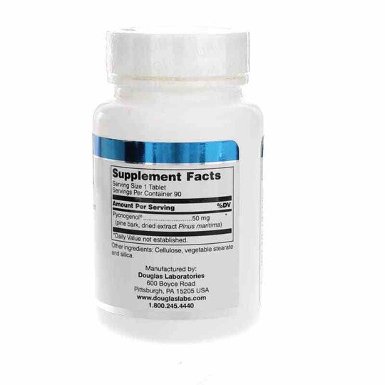 Pycnogenol 50 Mg, 90 Tablets, DGL