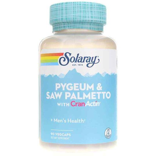 Pygeum & Saw Palmetto with CranActin, 90 Veg Capsules, SLR
