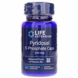 Pyridoxal 5'-Phosphate Caps, 100 mg, 60 vegetarian capsules