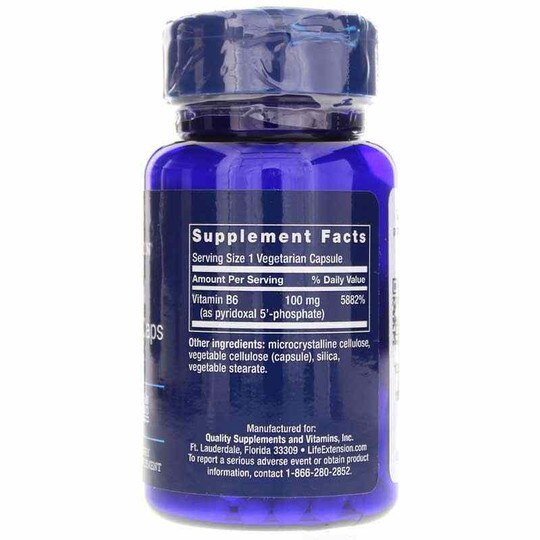 Pyridoxal 5Phosphate 100 Mg, Life Extension