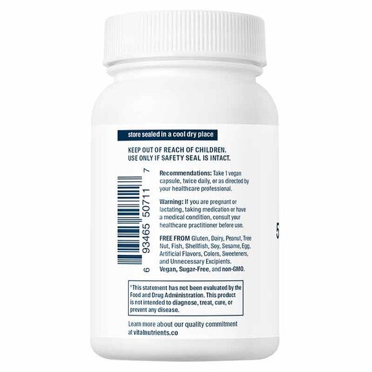 Pyridoxal5 Phosphate 50 Mg, Vital Nutrients