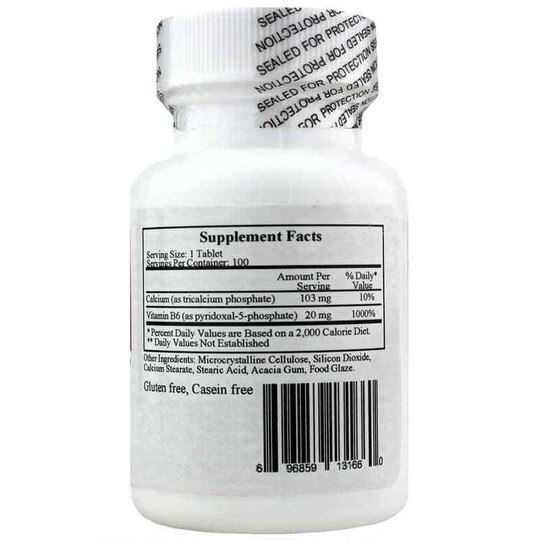 Pyridoxal 5 Phosphate, 100 Tablets, ECF