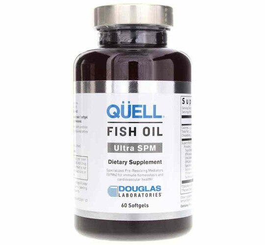 Quell Fish Oil Ultra SPM, 60 Softgels, DGL