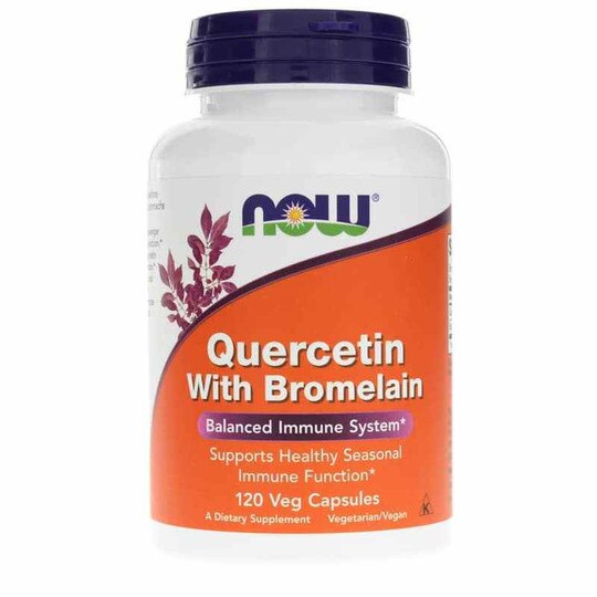 Quercetin with Bromelain, NOW