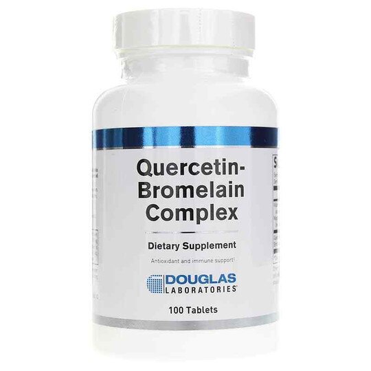 Quercetin Bromelain Complex, 100 Tablets, DGL