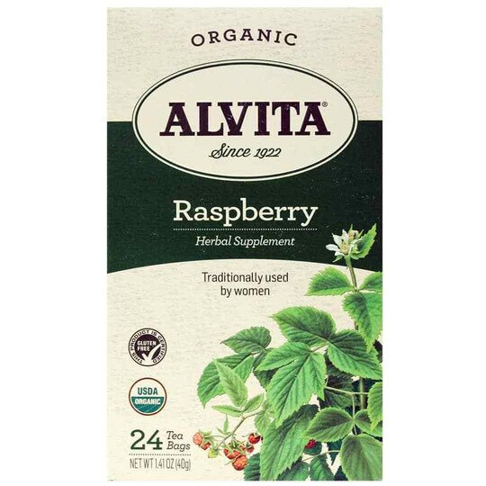 Raspberry Leaf Organic Tea, Alvita Teas