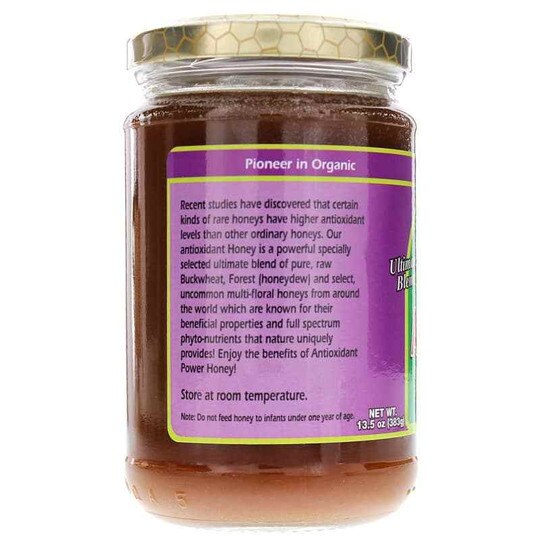Raw Antioxidant Power Honey, 13.5 Oz, YSO