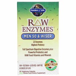 Raw Enzymes Men 50 & Wiser 1