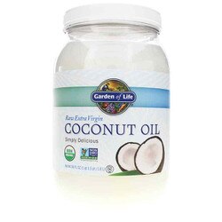 Raw Extra Virgin Coconut Oil Organic in Plastic Container