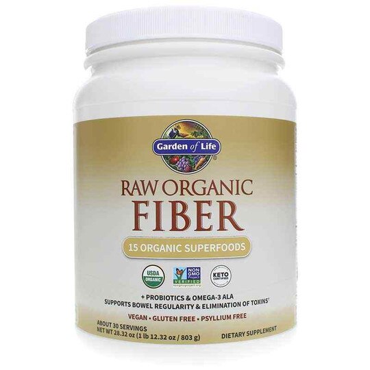 Raw Organic Fiber, Garden of Life