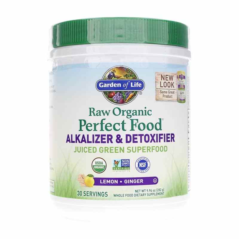 Raw Organic Perfect Food Alkalizer Detoxifier Green Powder