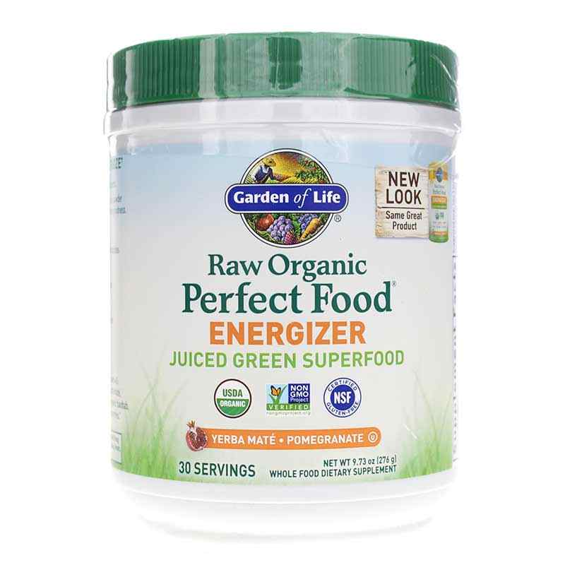 Raw Organic Perfect Food Energizer Green Powder Garden Of Life