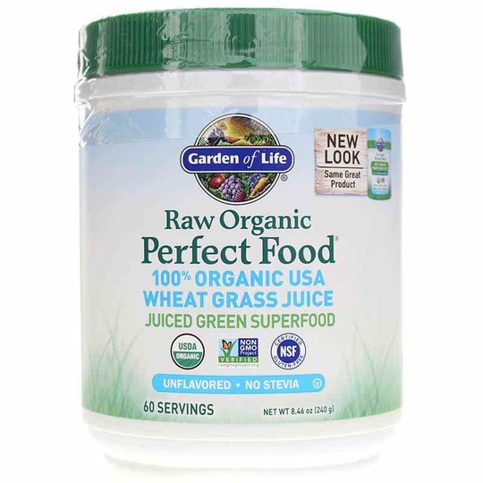 Raw Organic Perfect Food Wheat Grass, 8.46 Oz, GOL
