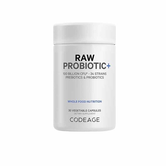Raw Probiotic+, 30 Veg Capsules, CDE