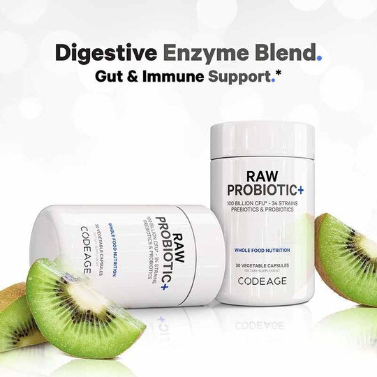 Raw Probiotic+, 30 Veg Capsules, CDE