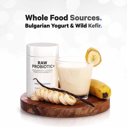 Raw Probiotic+, 30 Veg Capsules, CDE