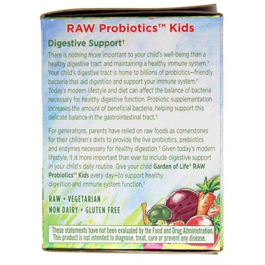 Raw Probiotics Kids Powder Garden Of Life