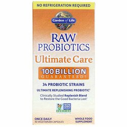 Raw Probiotics Ultimate Care 100 Billion Shelf-Stable