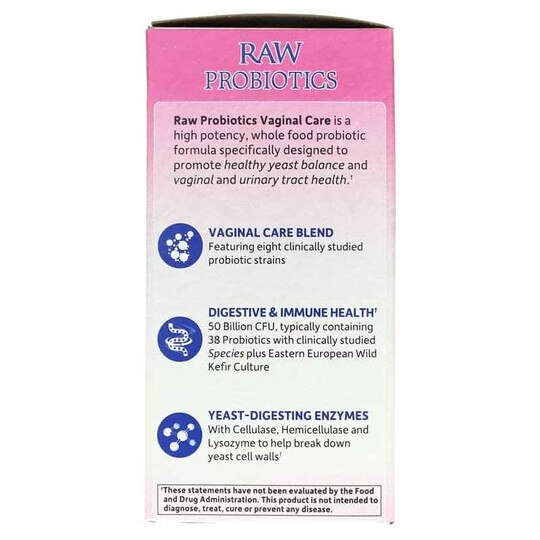 Raw Probiotics Vaginal Care 50 Billion Shelf Stable Garden Of Life