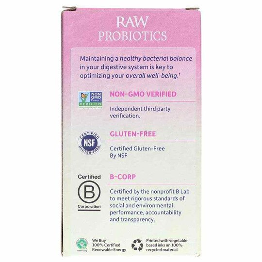 Raw Probiotics Women 50 & Wiser, 90 Veg Capsules, GOL