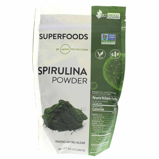 Raw Spirulina Powder, 8.5 Oz, MRM