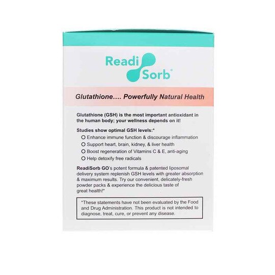 Readisorb Go Liposomal Glutathione Powder, 30 Packets, YES