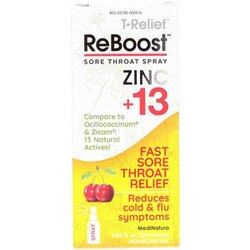 Reboost Sore Throat Spray Zinc +13