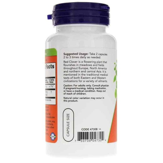 Red Clover 375 Mg, 100 Capsules, NOW