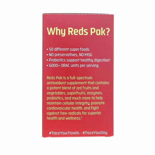 Reds Pak, Trace Minerals Research