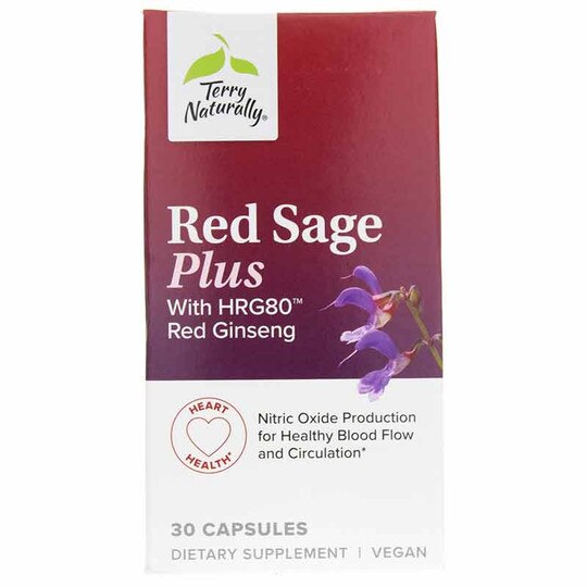 Red Sage Plus with HRG80 Red Ginseng, 30 Capsules, TNT