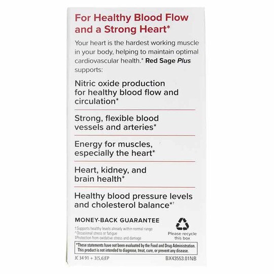 Red Sage Plus with HRG80 Red Ginseng, 30 Capsules, TNT