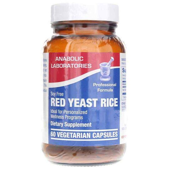 Red Yeast Rice, 60 Veg Capsules, ANL