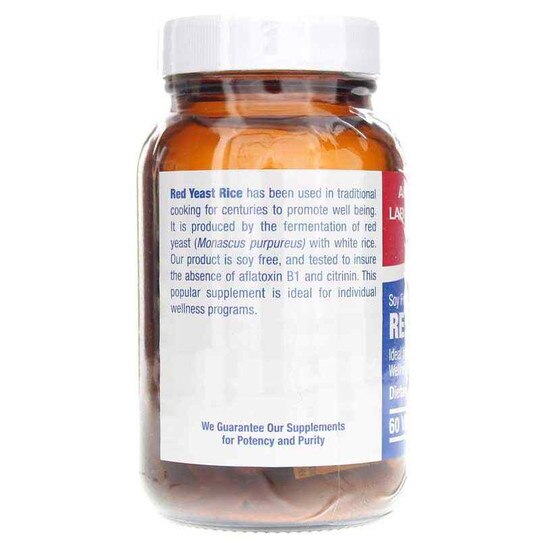 Red Yeast Rice, 60 Veg Capsules, ANL