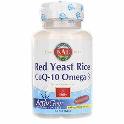 Red Yeast Rice CoQ-10 Omega 3 ActivGels