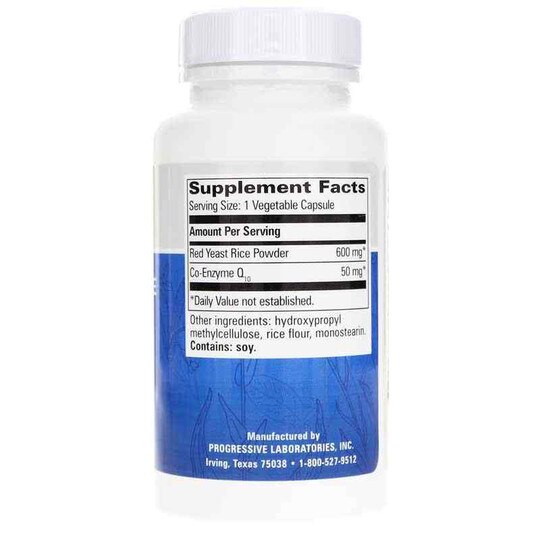 Red Yeast Rice with CoQ10, 60 Veg Capsules, PGL