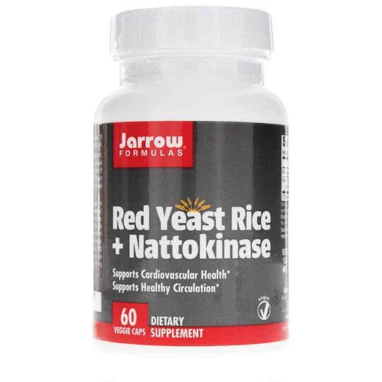 Red Yeast Rice + Nattokinase, Jarrow Formulas