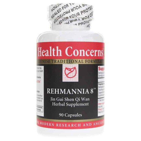 Rehmannia 8, 90 Capsules, HLC