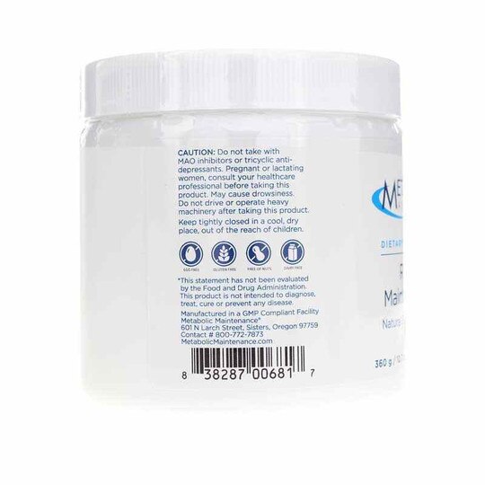 R.E.M. Maintenance Natural Sleep Support, 360 Grams, MTM