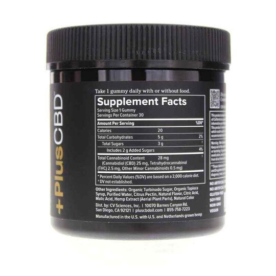 Reserve CBD Gummies 25 Mg, 30 Gummies, PCBD